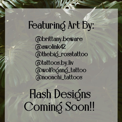 8.8 | Flora & Fauna Flash Tattoo Event