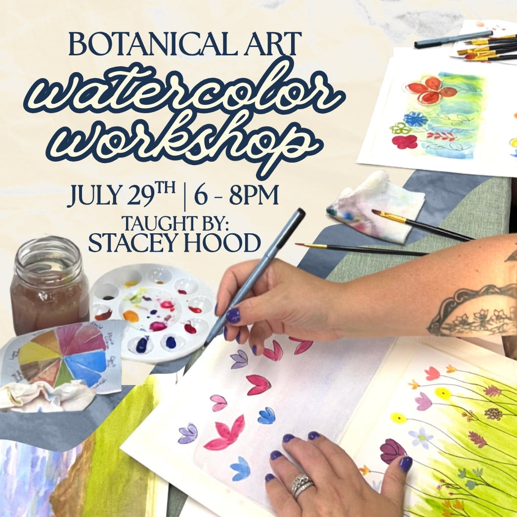 7.29 | Botanical Art Watercolor Workshop